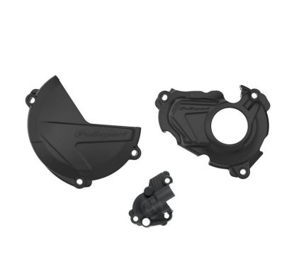 kit protection de carter d'embrayage, d'allumage et de pompe à eau POLISPORT - Yamaha YZ 250 FX (20-23)
