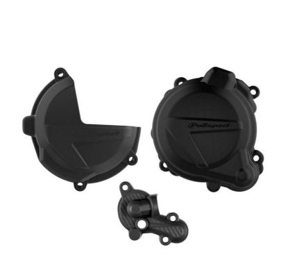 kit protection de carter d'embrayage, d'allumage et de pompe à eau POLISPORT - Beta RR 250 / 300 2T (18-22)