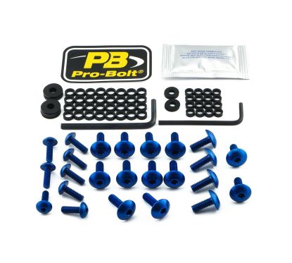 Kit de boulons pour carénage en aluminium pour Honda