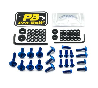 Kit de boulons pour carénage en aluminium pour Honda