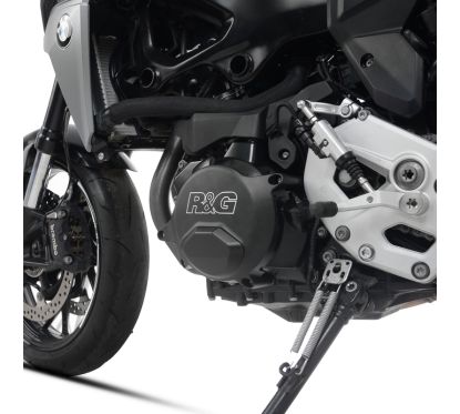 Kit de couvre-carter moteur (alternateur/embrayage) R&G RACING PRO noir