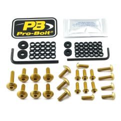 Kit de boulons pour carénage en aluminium pour Honda