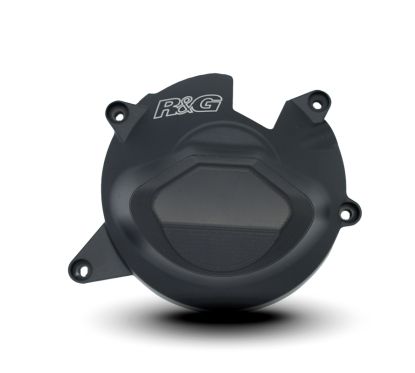 Couvre-carter gauche (alternateur) R&G RACING PRO noir 