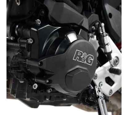Couvre-carter gauche (alternateur) R&G RACING PRO noir