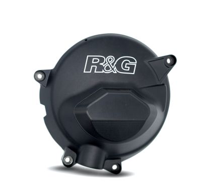 Kit de couvre-carter moteur (alternateur/embrayage) R&G RACING PRO noir