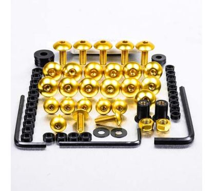 Kit de boulons pour carénage en aluminium pour Kawasaki