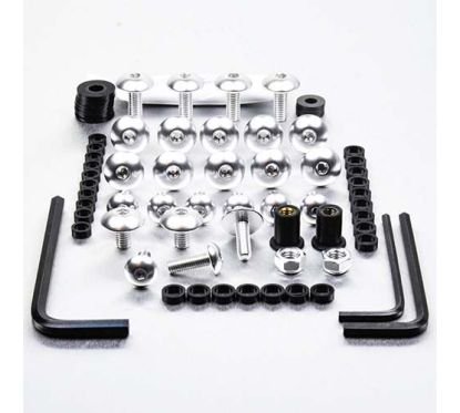 Kit de boulons pour carénage en aluminium pour Kawasaki