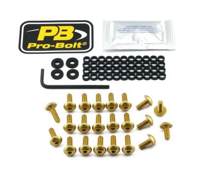 Kit de boulons pour carénage en aluminium pour KTM