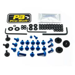 Kit de boulons pour carénage en aluminium pour Aprilia