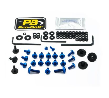 Kit de boulons pour carénage en aluminium pour Aprilia