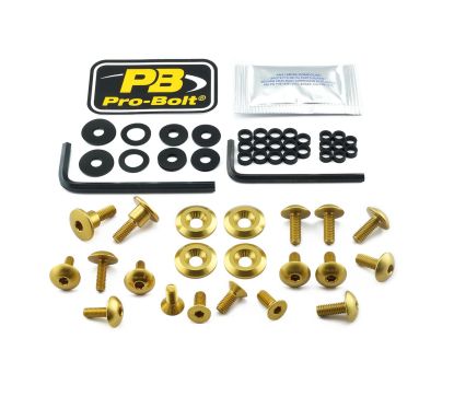 Kit de boulons pour carénage en aluminium pour Suzuki