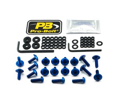 Kit de visserie carénage aluminium pour Triumph