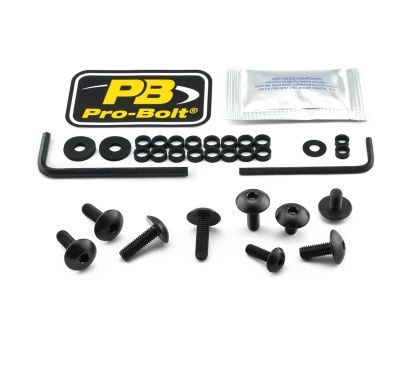 Kit de visserie carénage aluminium pour Triumph