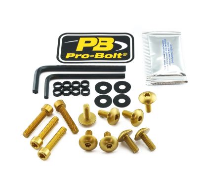 Kit de boulons pour carénage en aluminium pour Yamaha