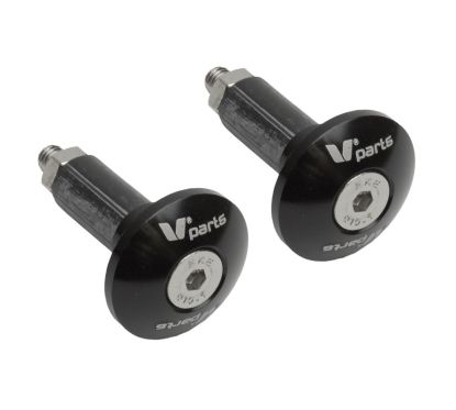 Embouts De Guidon Aluminium V PARTS Ø12-18mm