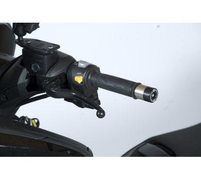 Embouts de guidon R&G RACING noir Yamaha
