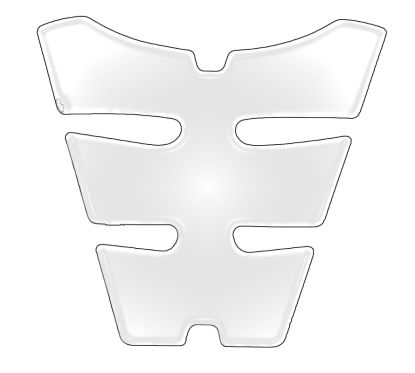 Protection de réservoir BIHR grand transparent