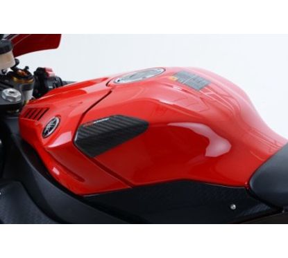 Sliders de réservoir R&G RACING carbone - Yamaha YZF-R1/R1M