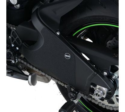 Kit protection de bras oscillant R&G RACING noir (2 pièces) Kawasaki Ninja ZX-6R