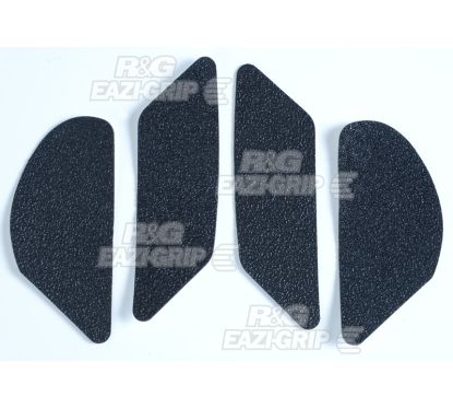 Kit grip de réservoir R&G RACING 6 pièces noir Triumph Daytona 675