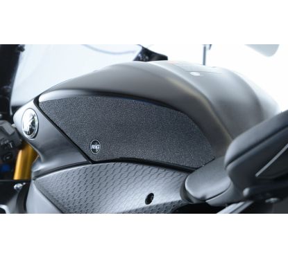 Kit grip de réservoir R&G RACING 2 pièces noir Yamaha R6