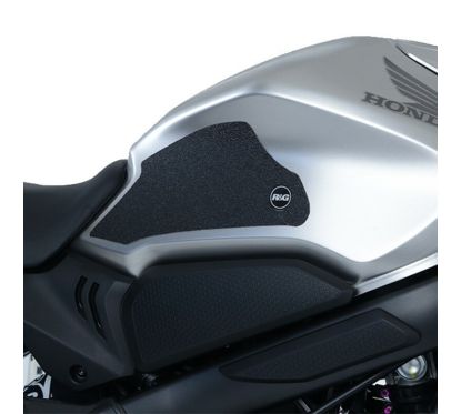 Kit grip de réservoir R&G RACING 2 pièces noir Honda CB650R