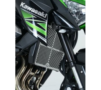 Protection de radiateur R&G RACING inox - Kawasaki