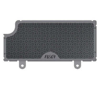 Protection de radiateur (huile) R&G RACING - titane Kawasaki ZX-10R/RR