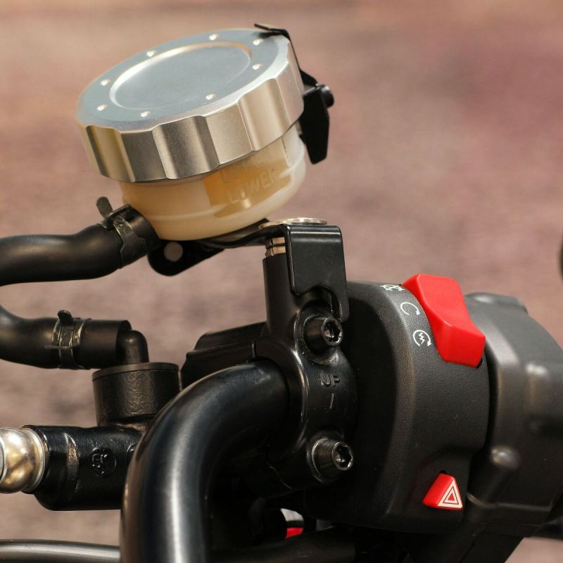 Bouchon de réservoir de liquide de frein avant en aluminium