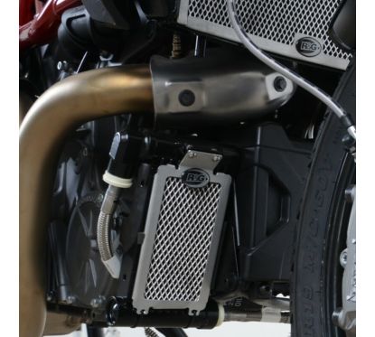 Protection de radiateur (huile) R&G RACING noir Indian FTR1200/S