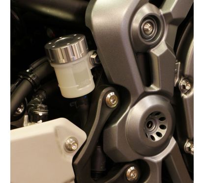 Bouchon de réservoir de liquide de frein avant en aluminium