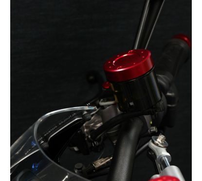 Bouchon de réservoir de liquide de frein avant en aluminium