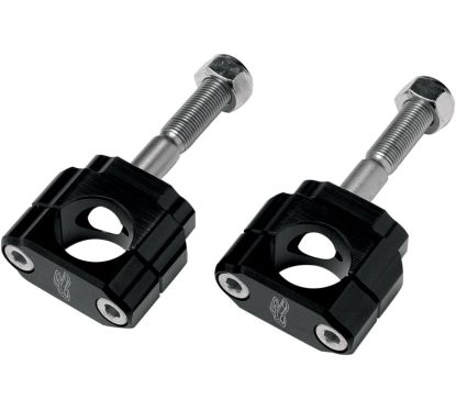 Collier de guidon à montage caoutchouc