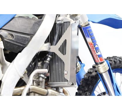 Protections de radiateurs AXP aluminium/noir - TM RACING