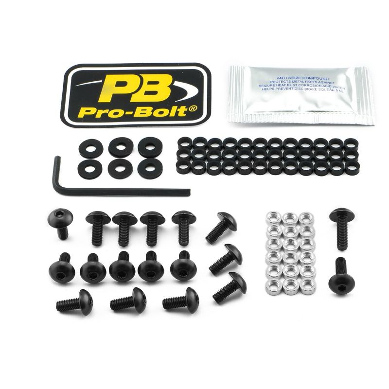 Kit de boulons pour carénage en aluminium pour KTM