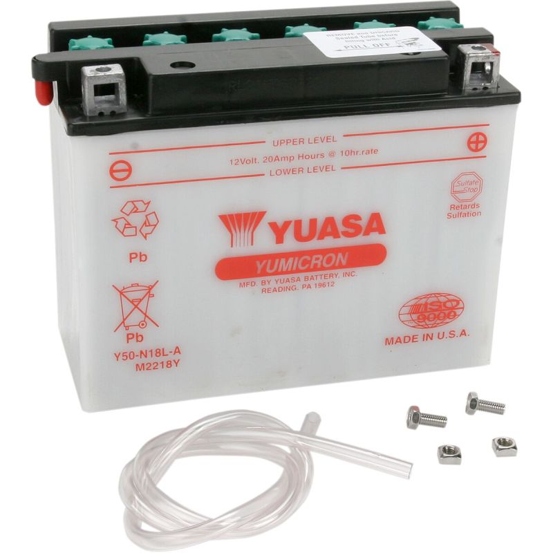 BATTERY YUASA HD DRY Y50-N18L-