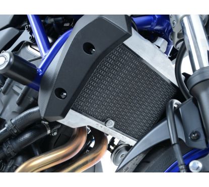 Protection de radiateur R&G RACING titane Yamaha MT-07