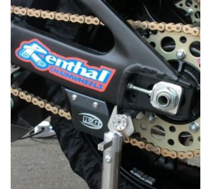 Protège couronne (dent de requin) R&G RACING ABS noir