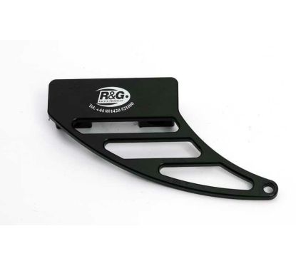 Protège couronne (dent de requin) R&G RACING alu noir