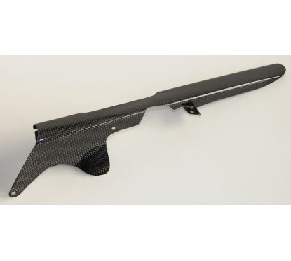Carter de chaine LIGHTECH carbone brillant