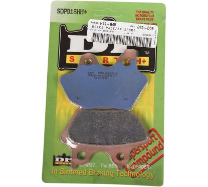 Plaquettes de frein en métal fritté pour Harley/Buell