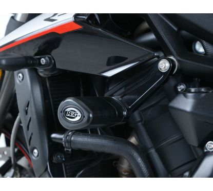 Tampons de protection R&G RACING Aero noir Triumph Street Triple