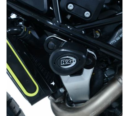 Tampons de protection R&G RACING Aero noir Husqvarna Vitpilen 401