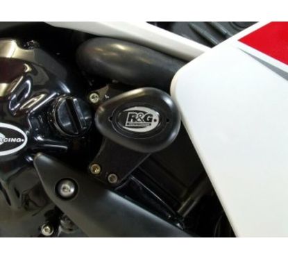 Tampons de protection supérieurs R&G RACING Aero noir Yamaha YZF-R1