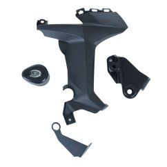 Tampons de protection R&G RACING Aero noir sans percage Honda CBR1000RR