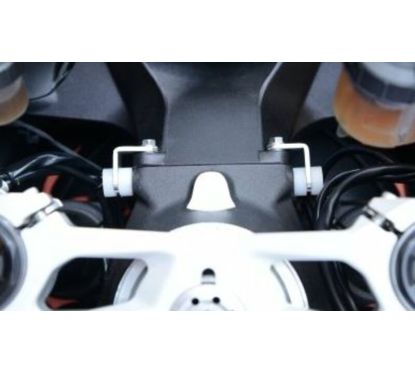 Protections de butée de direction R&G RACING noir Ducati 899/1199/1299 PANIGALE