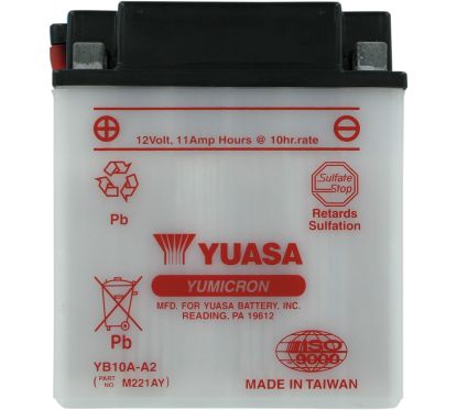 BATTERY YUASA HD DRY YB10A-A2