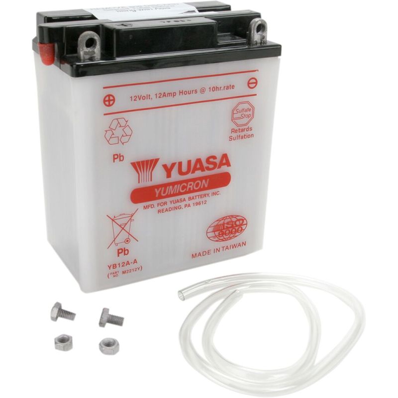 BATTERY YUASA HD DRY YB12A-A