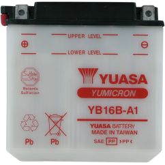 BATTERY YUASA HD DRY YB16B-A1