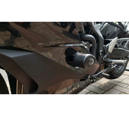 Tampons de protection R&G RACING Aero noir Kawasaki ZX-25R